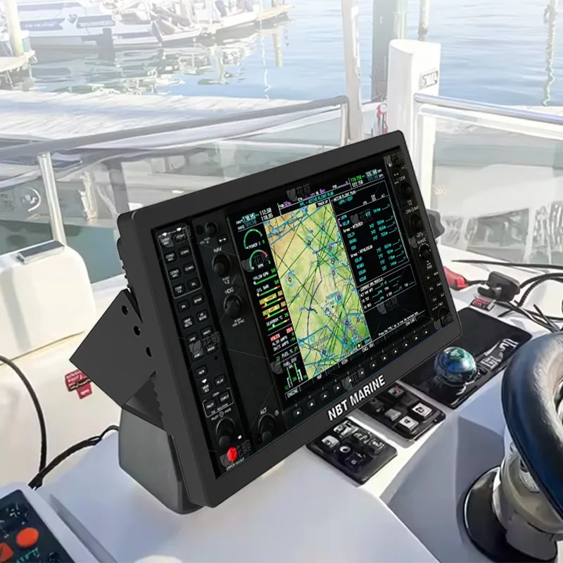 21.5 بوصة البحرية/الليخوت يعرض 1000-1500Nits في الهواء الطلق Ag + الزجاج ملزمة Ip67 مقاوم للماء شاشة تعمل باللمس الصناعية