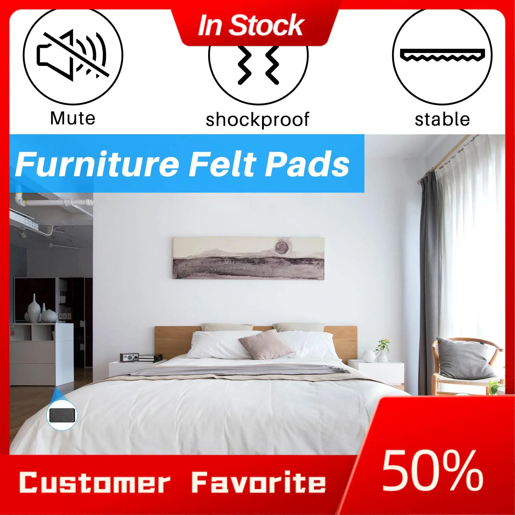 Top Sale Self-Adhesive Felt Gliders,40 X 150 Cm,Self-Adhesive Felt Pads, Furniture Gliders, Multi-Purpose Adhesive Mat Tape