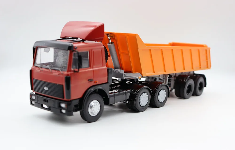 NEW SSM 1:43 Scale Modles MAZ-6422 with MAZ-9506-20 USSR Truck SSM7039 For collection gift