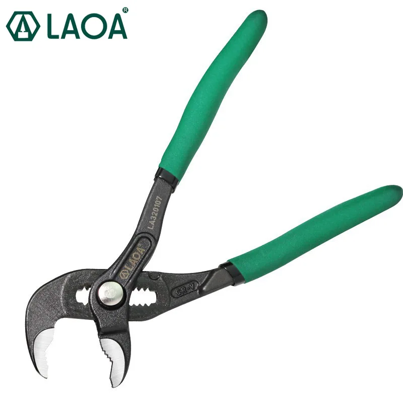 LAOA Adjustable Water Pump Pliers CR-V Large Opening Wrench Universal Spanner Tools