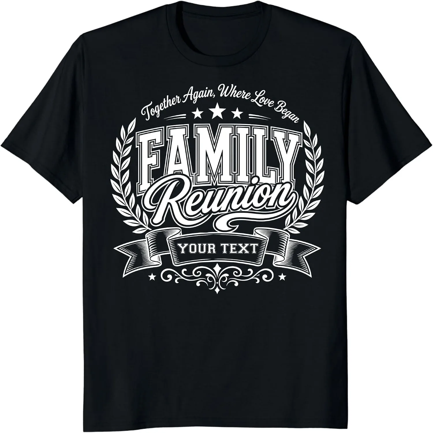 Personalized Family Reunion Matching Shirts, Family Name Year Group T-Shirts, Reunion Vacation Tees