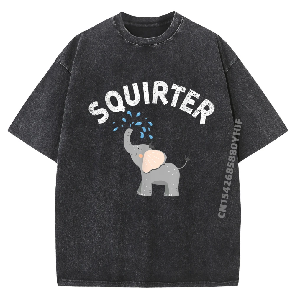 

Неопрерийная забавная белка для замедления для мужчин, черная рубашка, футболки с рисунком, мужская потертая футболка большого размера в уличном стиле