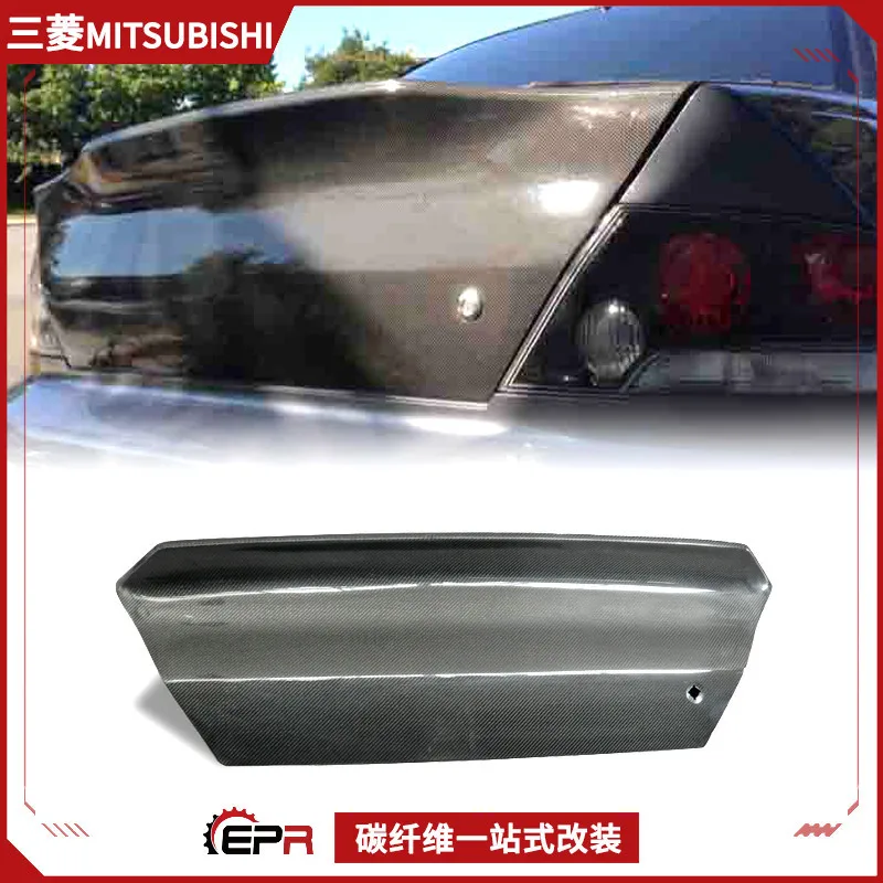 

Suitable for Mitsubishi Evolution 7 8 9th Generation Carbon Fiber Modified Parts DL Trunk Tail Cover Luggage Cover