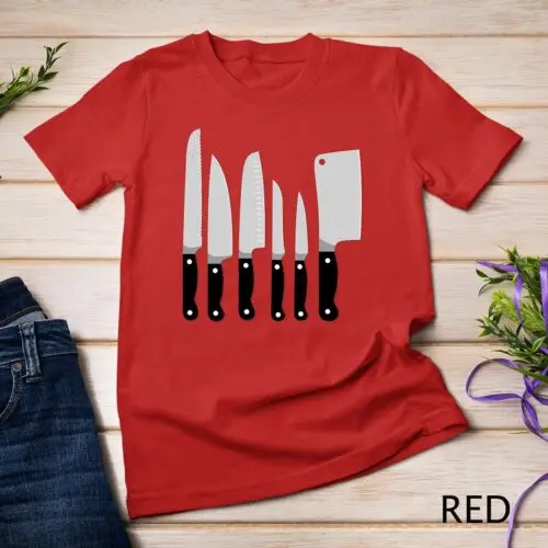 Knife kit kitchen tools gadget tee shirt Unisex T-shirt