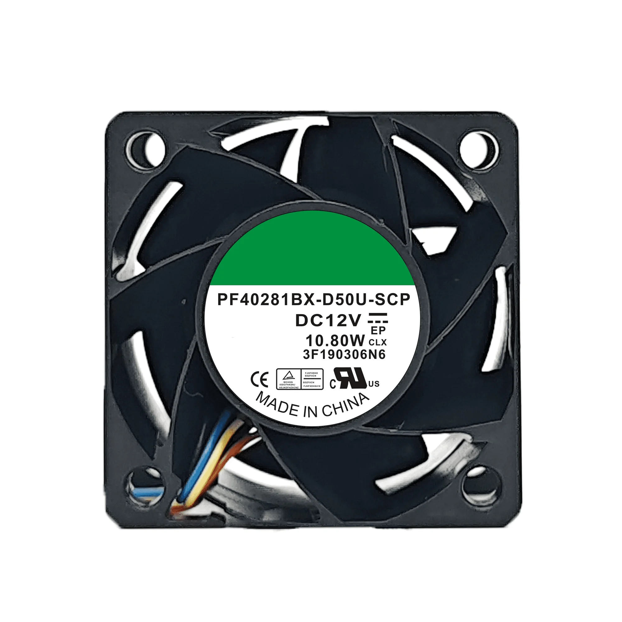 مروحة تبريد PF40281BX-D50U-SCP DC 12V 0.9A 10.8W 4CM 4028 40*40*28MM #1