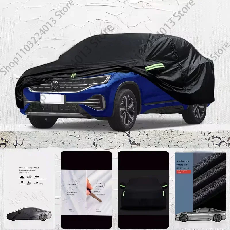 

For Volkswagen TAYRON GTE Anti-UV Sun Shade Rain Snow Resistant Dustproof Car umbrella Full Car Cover Outdoor Protection