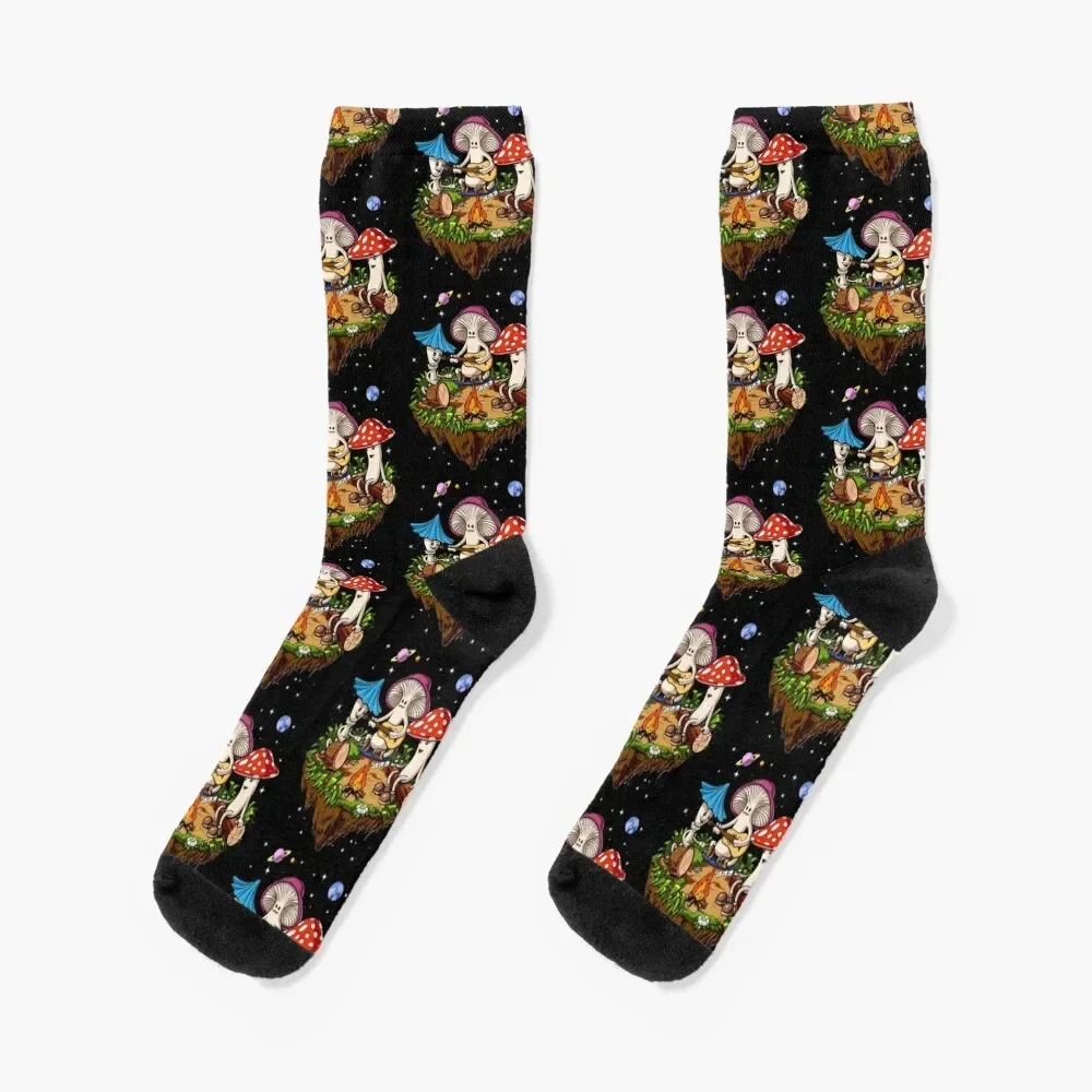 Hippie Magic Mushroom Socks luxury aesthetic football Women Socks Men's