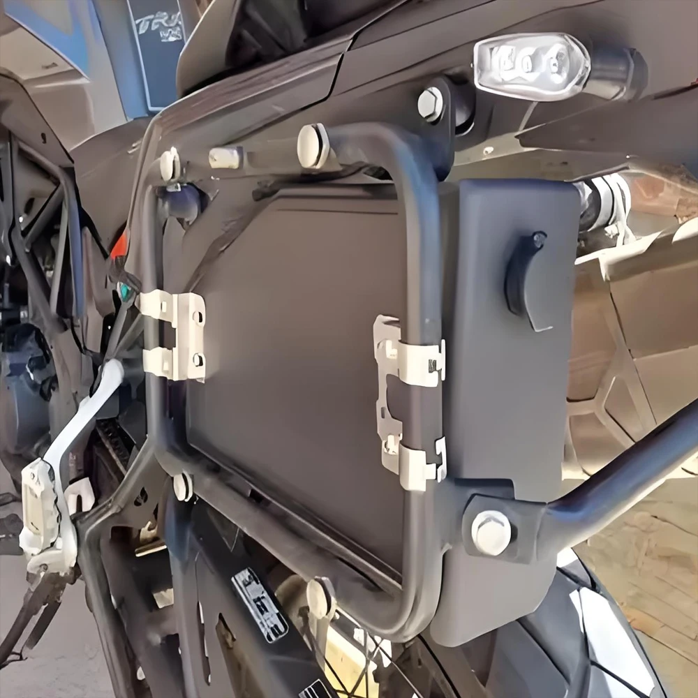 Motorcycle side stand storage toolbox accessories for BMW R1200GS, R1250GS Adventure, F850GS, F750GS, Benelli TRK502