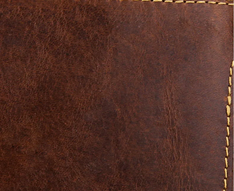 Name Angepasst Männer RFID Brieftaschen Hohe Qualität Echtes Leder Retro Männlichen Münzfach Karte Halter Geld Tasche Männer Geldbörsen Für Geschenk – Detail 5