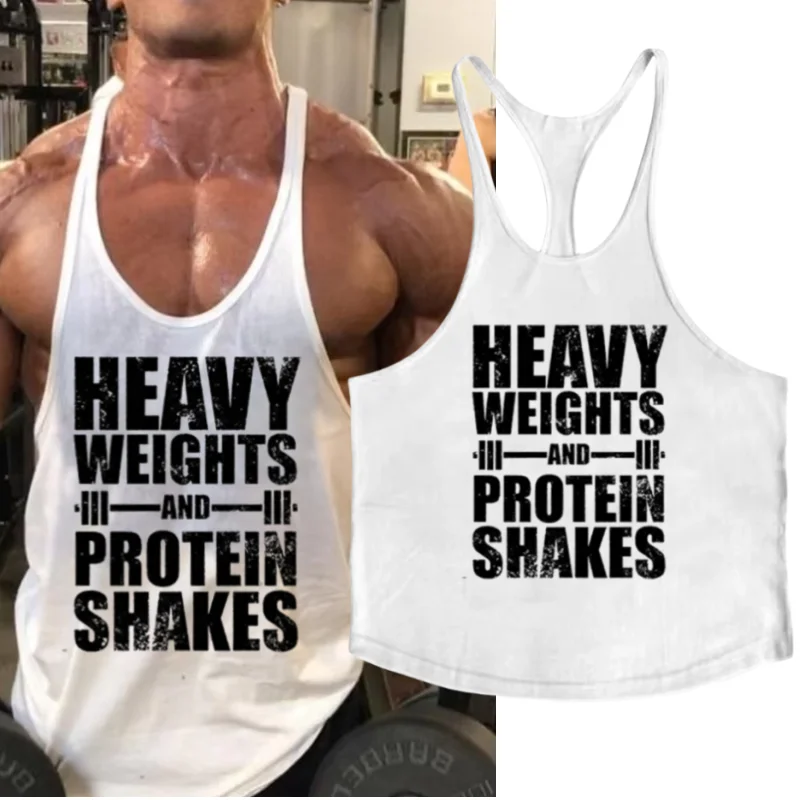 

Модный мужской спортивный жилет-стрингер 2025 года — спортивная майка без рукавов, дышащая для бодибилдинга, фитнеса и интенсивных тренировок