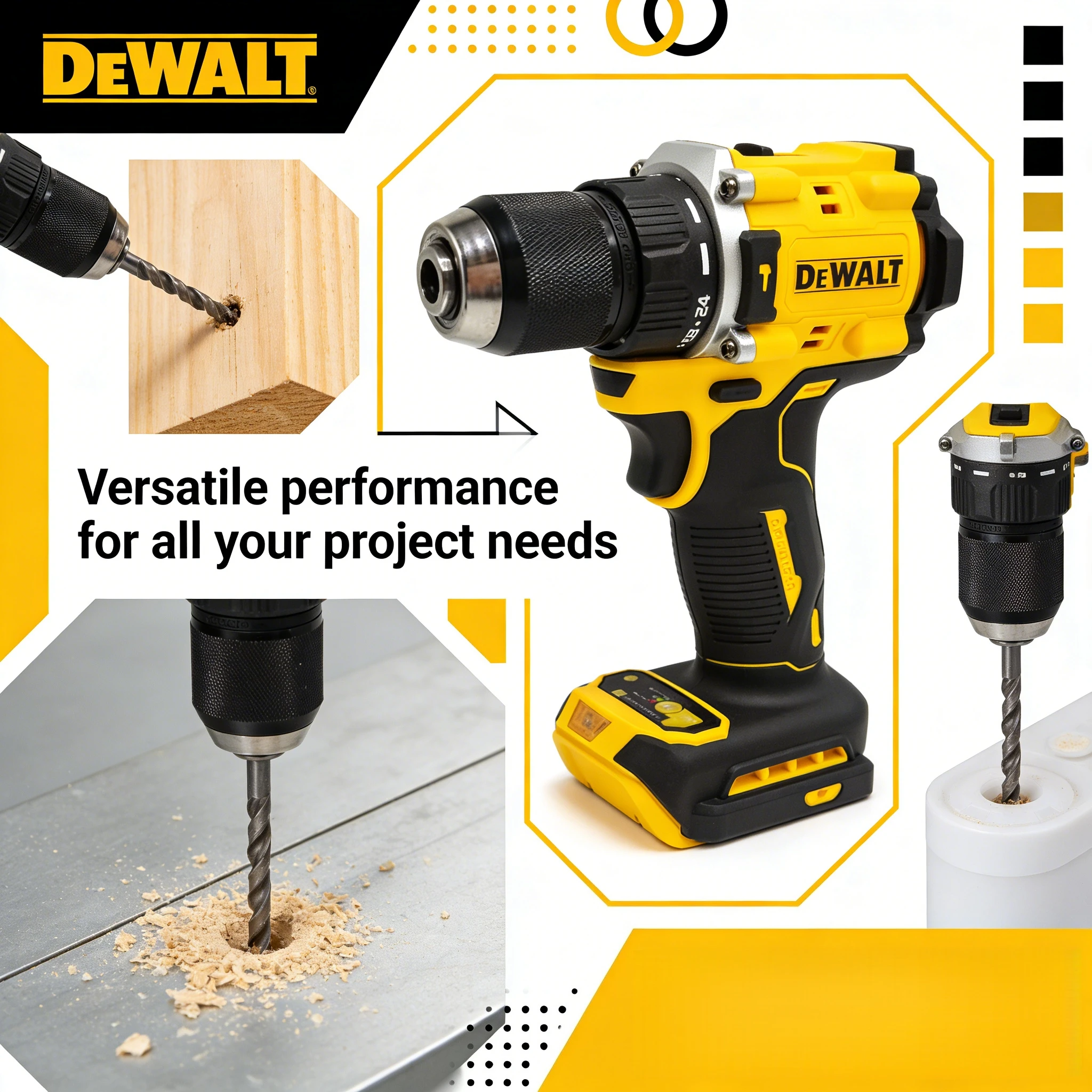 DeWalt DCF805 Brushless 20V Cordless Impact Driver: A compact, high-torque electric screwdriver for efficient fastening