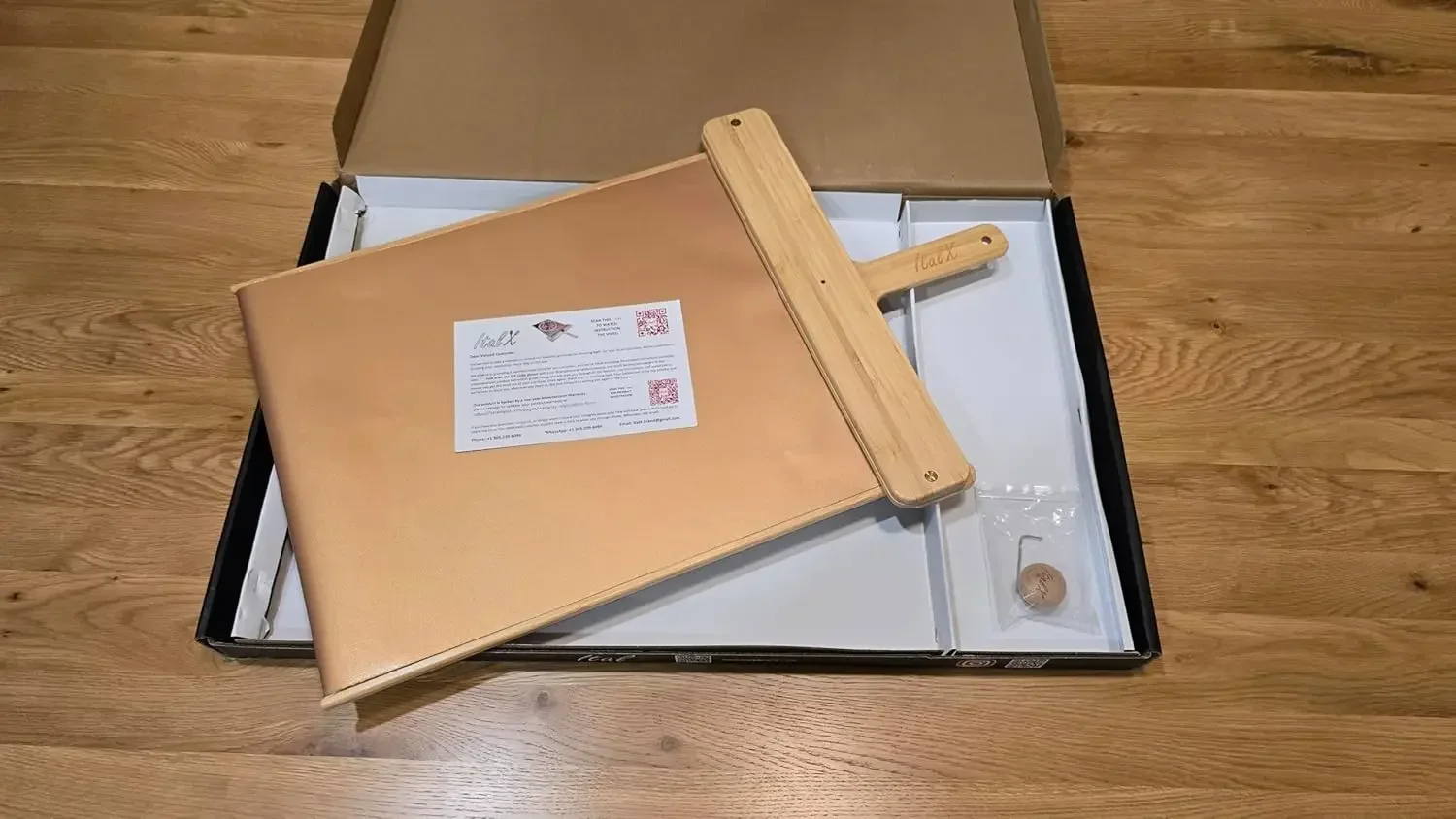 

[XMSJ]Pizza Peel 16 (actual size 15.83") - self-launching pizza peel - Sliding peel