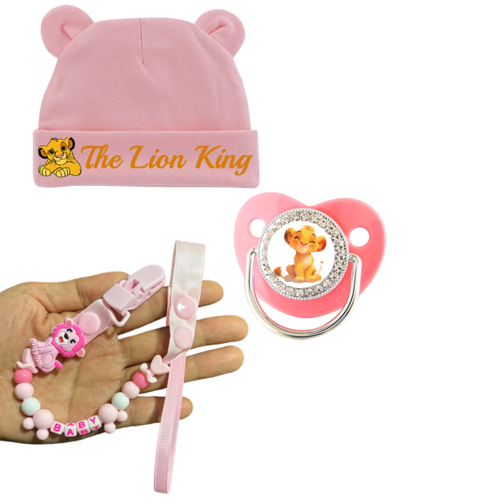 Baby Soothing Nipple Cartoon Pattern Baby Hat Newborn Soothing Nipple Clip Exquisite Gift for Newborn Feeding Baby Photography view 3