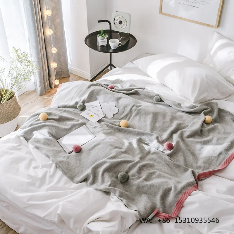 Best Price Blanket in China Blanket Adult Cotton Throw Knitted Weighted Blanket