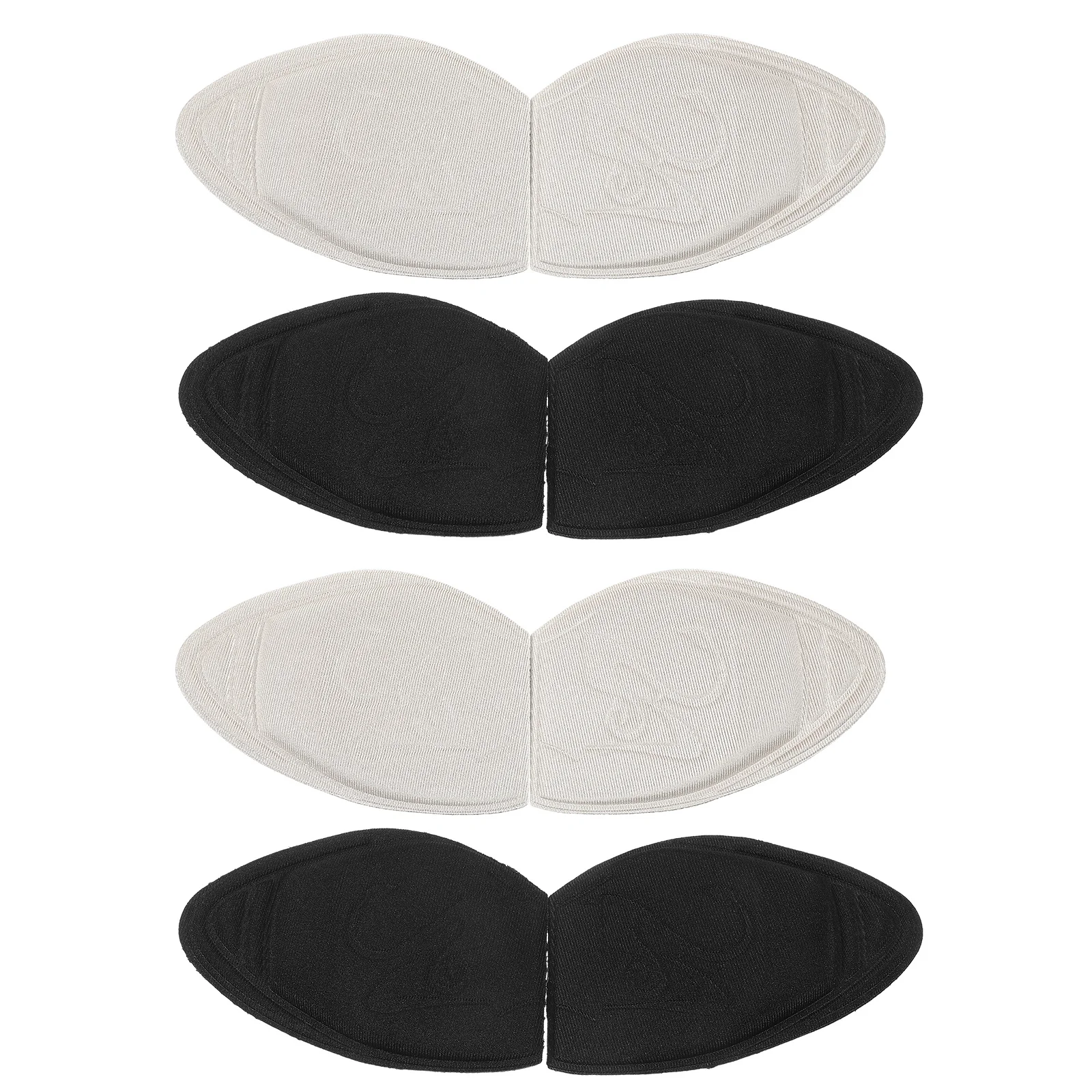 

4 Pairs Forefoot Pads Metatarsal Cushion Shoe Inserts Soft Insoles For High Heels Flats Boots Footpads Women Relief Pressure