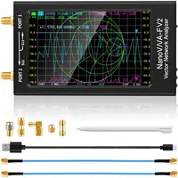 NanoVNA-F V2 Vector Network Analyzer 4.3INCH 50kHz-3GHz HF VHF UHF VNA Antenna Analyzer with 5000mAh Battery & Aluminum Metal