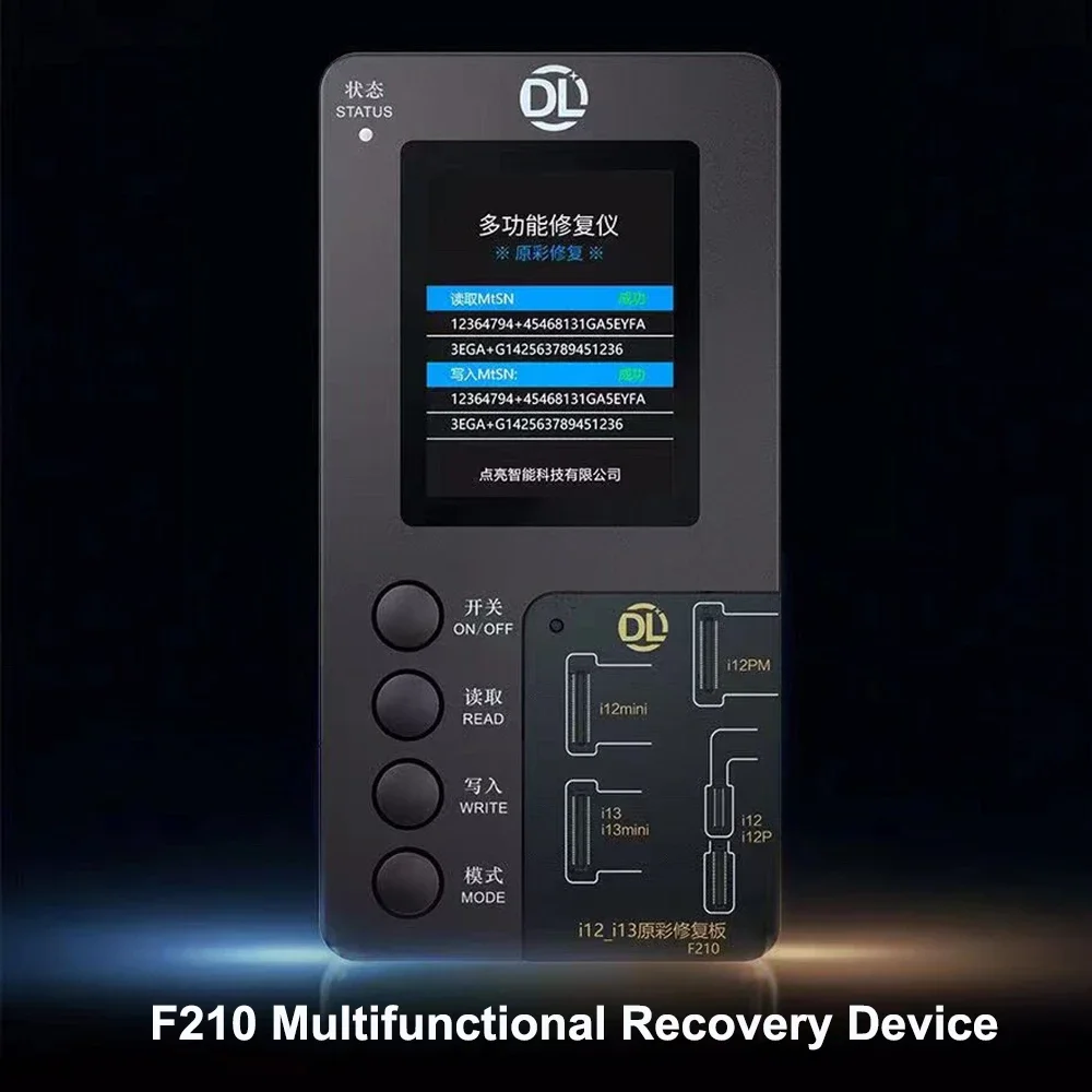 2022 Multifunction DL F210 True Tone Recovery Programmer For iPhone 8~13/mini LCD Original Copy Display Original Color Recovery