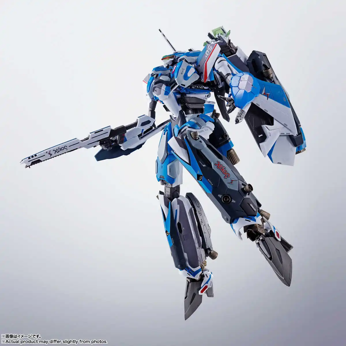 【In Stock】BANDAI SPIRITS DX Chogokin VF-31J Macross Delta Super Siegfried Mecha Model Toys Anime Figure Model Toy
