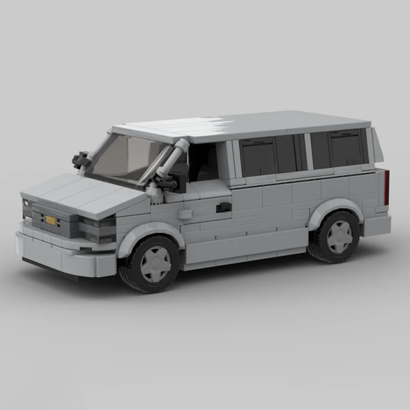 

MOC Chevy Astro 2002, Speed Champion, классическая модель автомобиля, спортивный автомобиль, гоночная детская игрушка, подарок, технология, строительные блоки