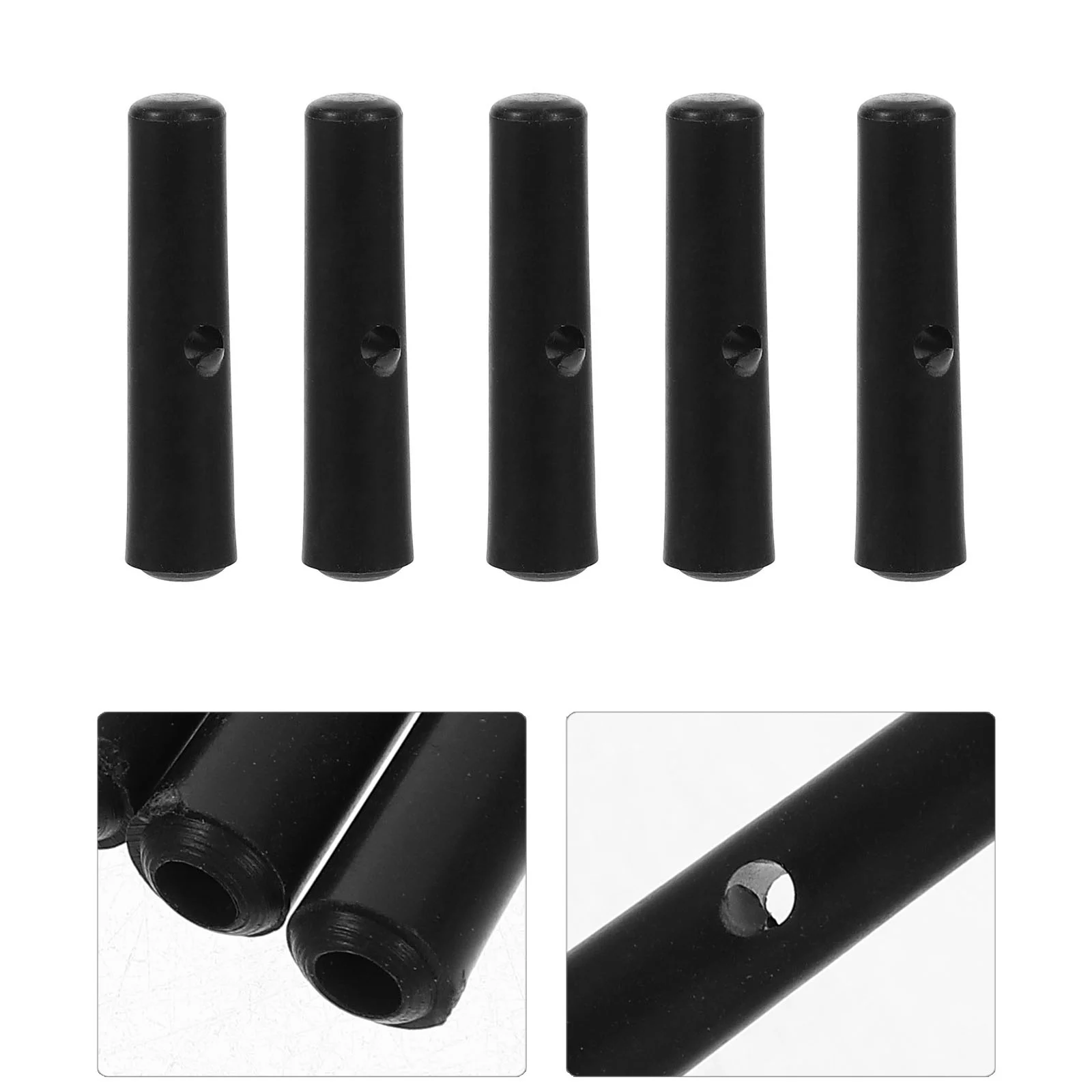 10 Pcs Umbrella Tail Beads Accessories Small Metal Sturdy Plastic Repair Repairing