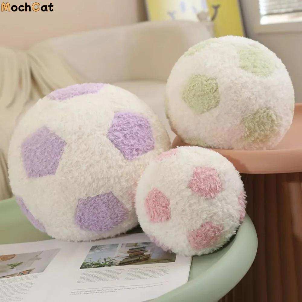 

Мягкая игрушка-футбольный мяч, имитация футбольного мяча, забавная круглая спортивная игрушка, плюшевая кукла