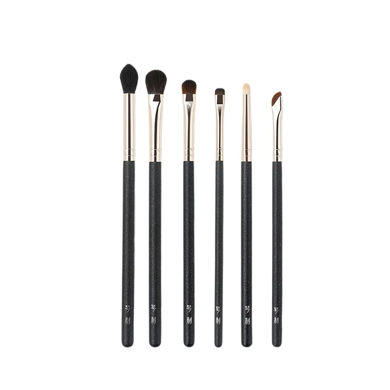 

~ Кисть для макияжа Eye Six Set Smudge Shop Цветная кисть Кисть для теней для век Кисть для подводки глаз