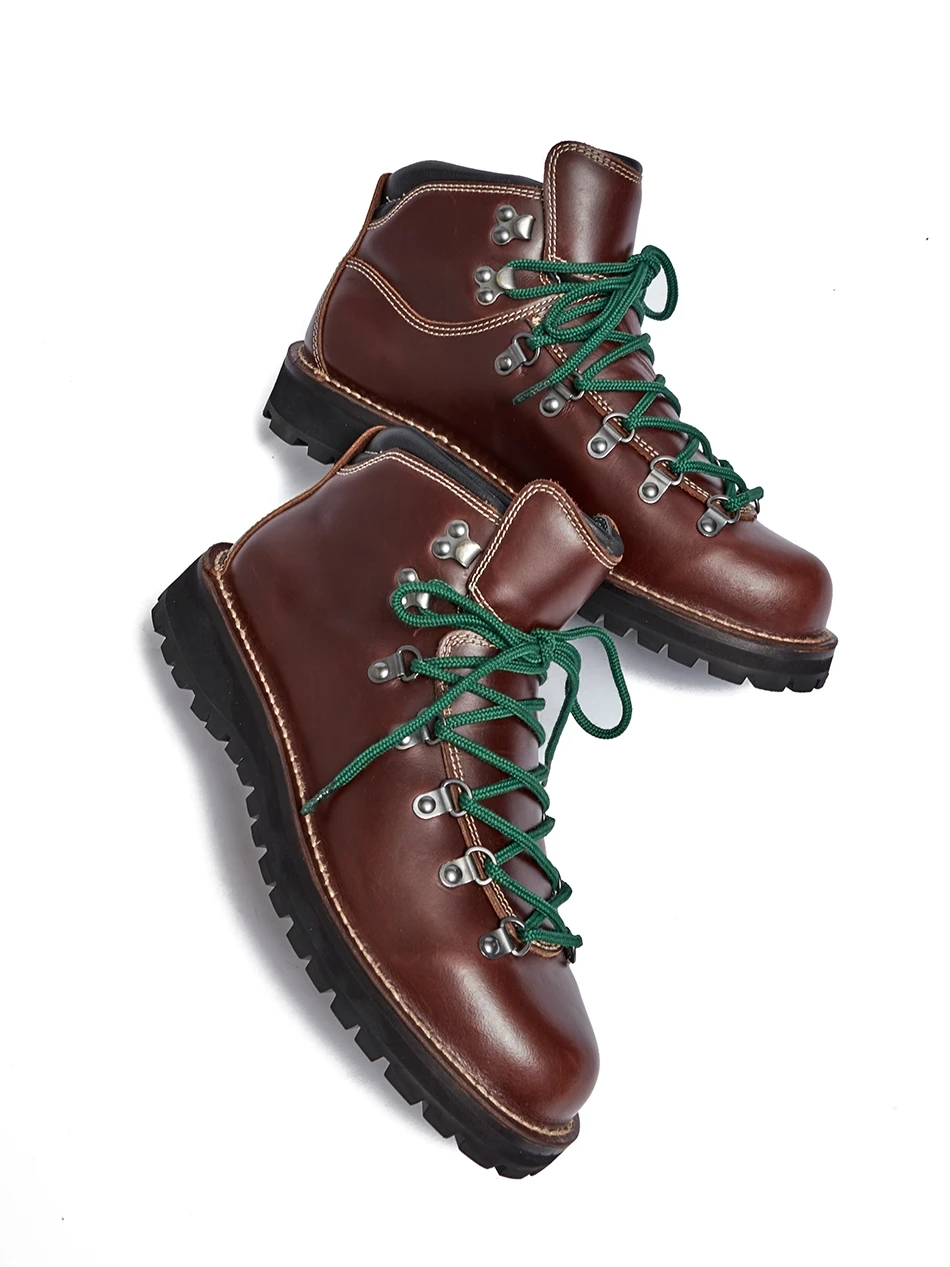 KOWM Botas de senderismo impermeables piel de vaca tobillo Goodyear - imagen 2