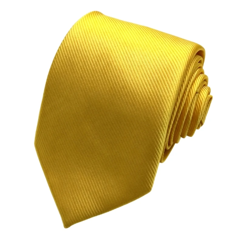 DXAE Youthful School Theme Tie in Polyester Fabric Wrinkle Resistant Long Lasting for Suits Uniforms 6 Colors Optional