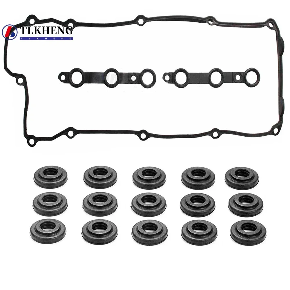 Для BMW 320i 323i 328i 528i 728i E36 E39 Z3 Coupe 2,8i 1991-2002 Комплект прокладок крышки клапана OEM 11120034108 11129070532 11121437395