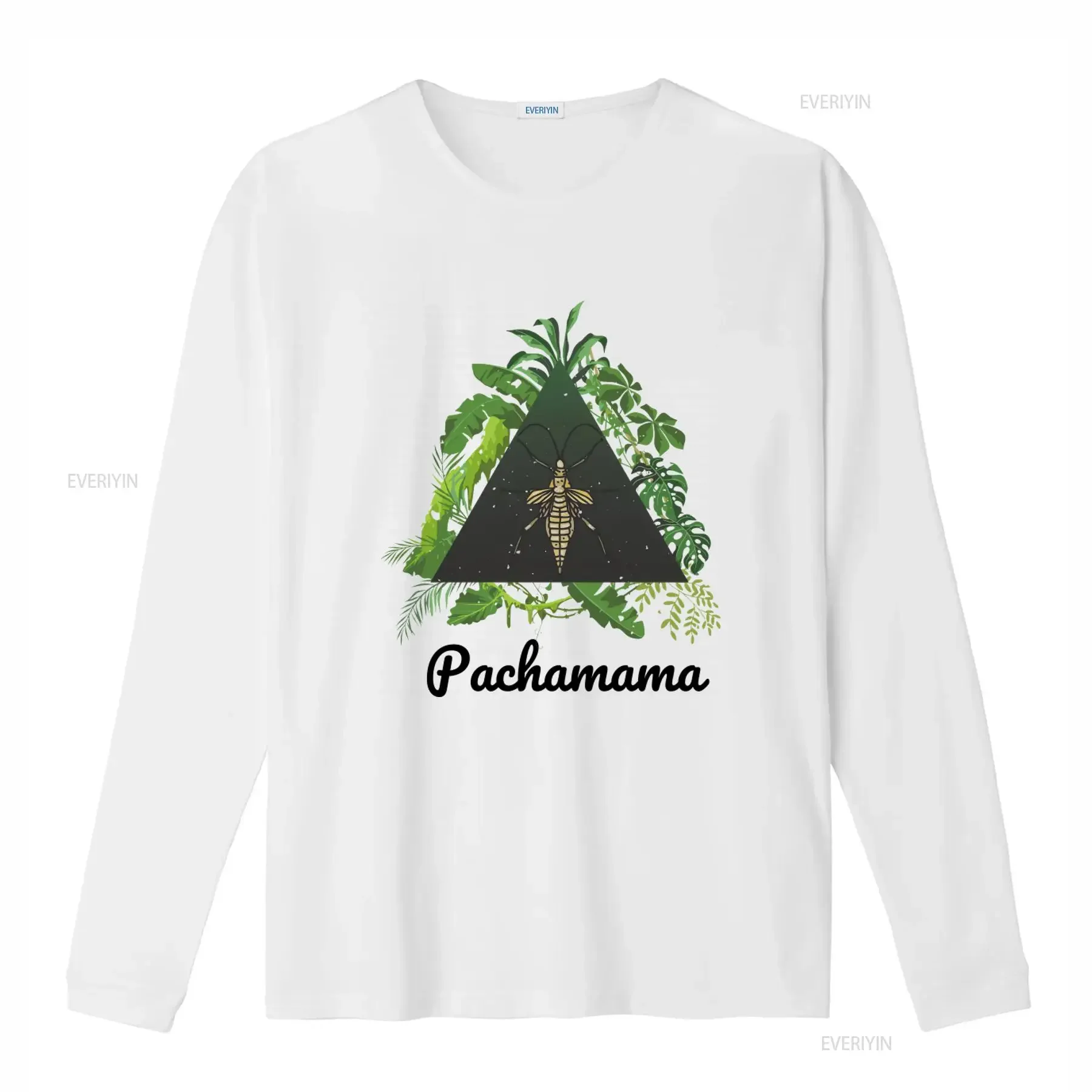 Pachamama Tropical Plant Insect T Shirt Earth Spiritual Ayahuasca Kambo Dmt Design vintage Washed designer clothes Slightly