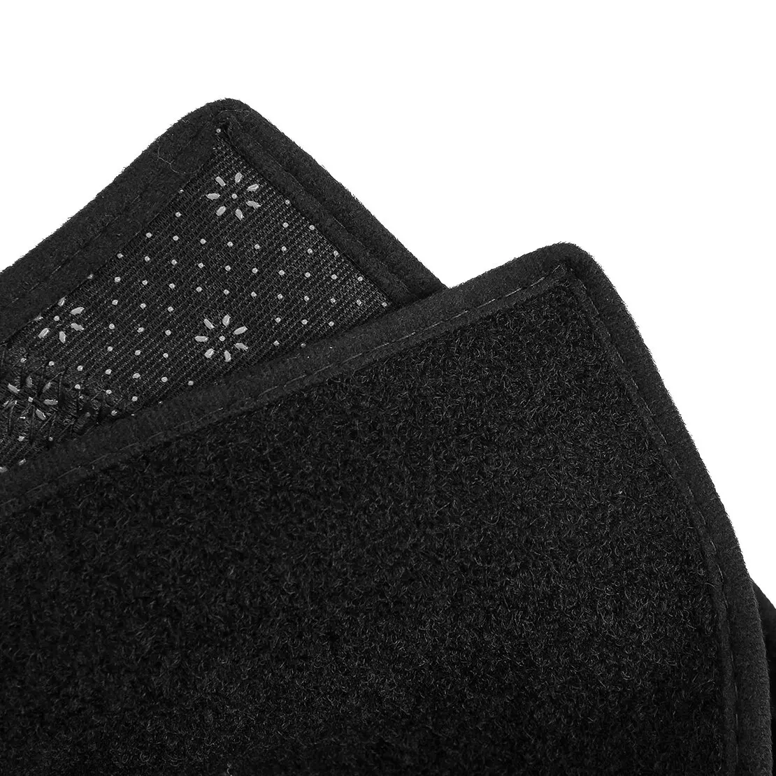 Alfombrilla antideslizante para salpicadero de coche, Protector de poliéster negro para conducción derecha, compatible con Honda HR-V HRV 2023-2024