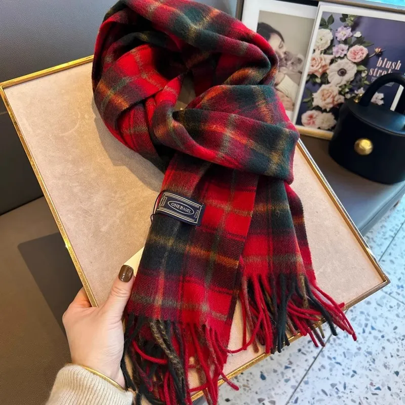 Echarpe-en-laine-pour-femme-cansay-kaer-chaude-et-polyvalente-style-coreen-a-carreaux-avec-pompons-pour-l'hiver