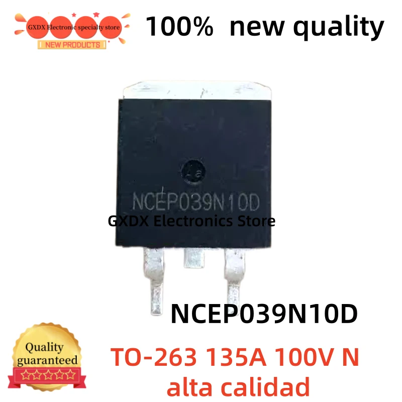 10-20-30-40-50 pieces/lot 100% new NCEP039N10D TO-263 135A 100V N high quality