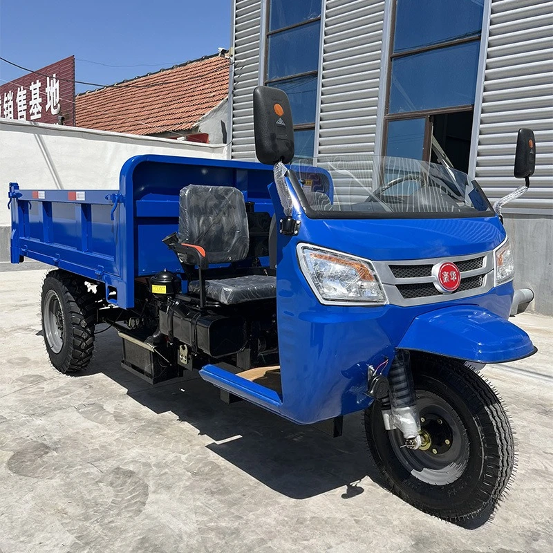 Diesel tricycle construction site household load project horse