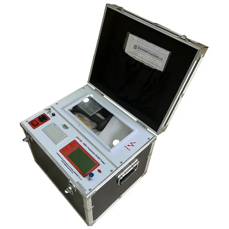 Transformer Oil Dielectric Strength Tester Insulating Oil Breakdown Voltage Testing Instrument