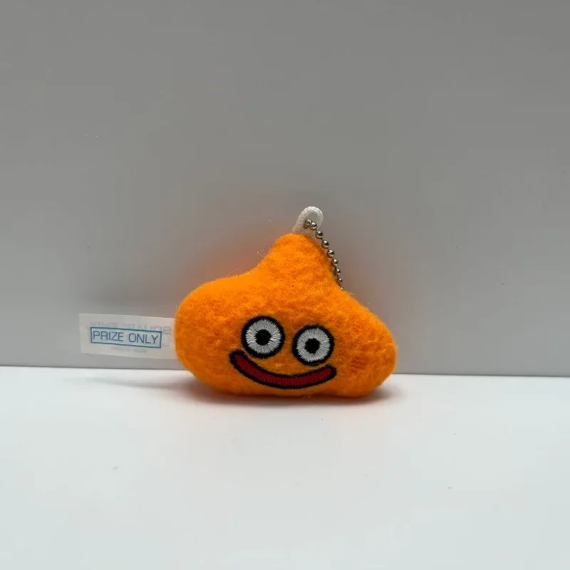 Cartoon Dragon Quest Plüsch-Anhänger Schlüsselanhänger Weicher Mini-Plüsch-Spielzeug Rucksack-Ornament Auto-Schlüsselanhänger Bestes Feiertagsgeschenk für Freunde