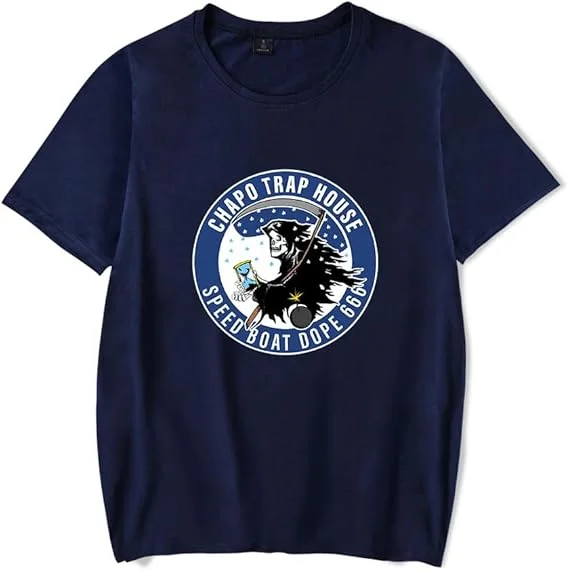 Chapo Trap House Merch Tee Uomo Donna Moda T-shirt Tendenza unisex Abiti estivi