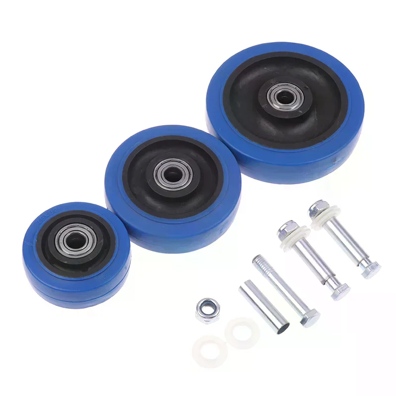 3/4/5Inches Wear-resistant Replacement Caster Wheel For Heavy Furniture Industrial Equipment Trolley Accessories