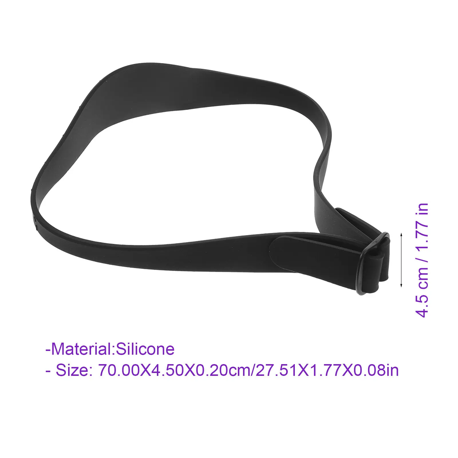Adjustable Silicone Hair Fade Guide Neckline Shaving Template Hair Cutting Trimming Tool for Men Boys Professional Home Salon