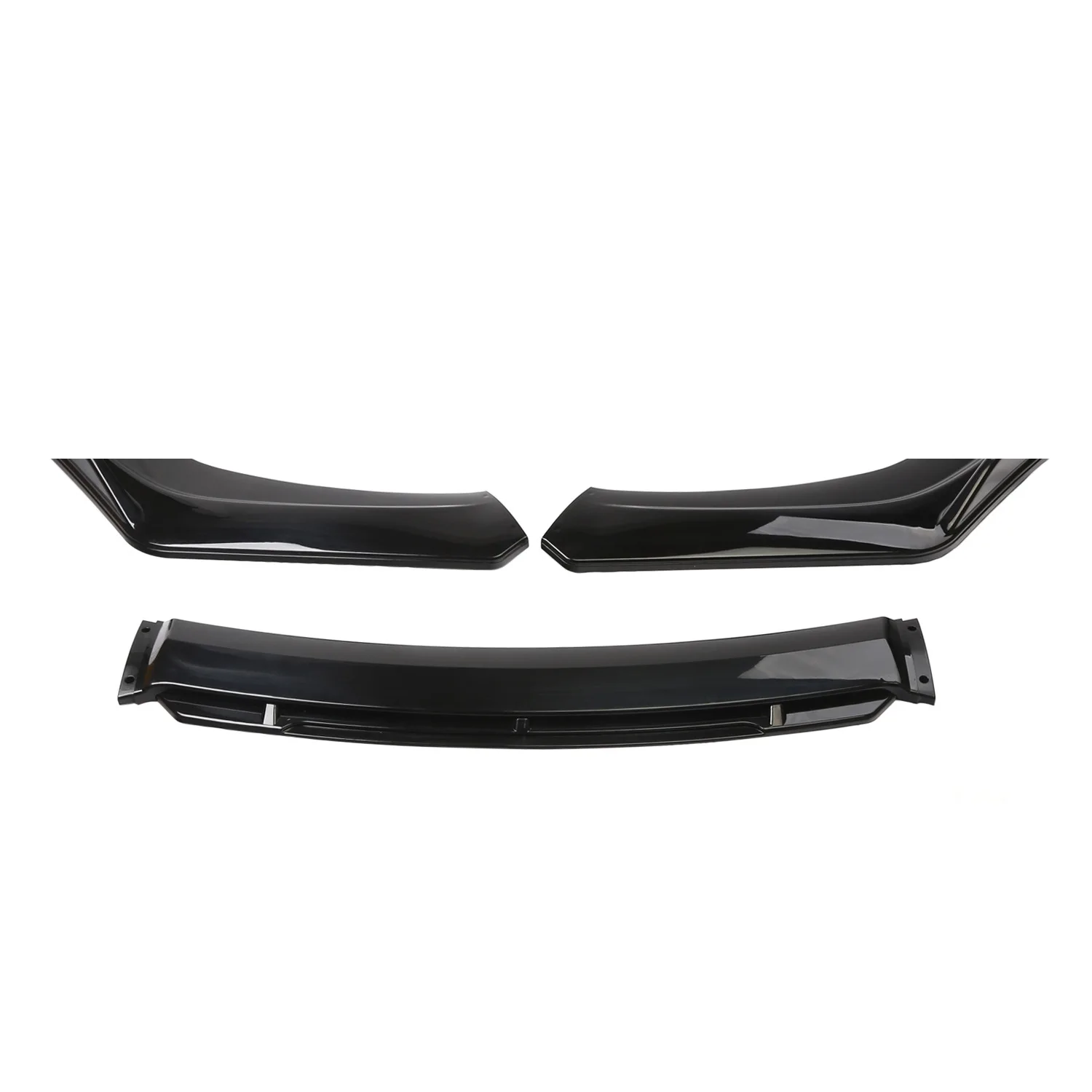 Universal For Nissan Maxima ST 209-2015 Front Bumper Lip Splitter Spoiler + 15cm Strut Rods Body Kit Guards 4PCS Car Accessories