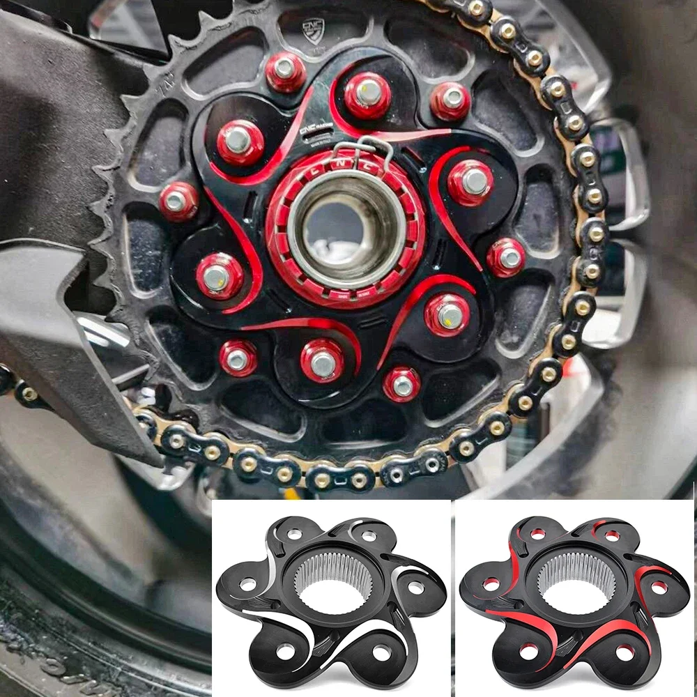 Rear Sprocket Cover For Ducati Monster 1200 1200S 1200R V4S Diavel 1260 V2 V4 XDiavel s Multistrada 1200 1260 Drive Flange Cover