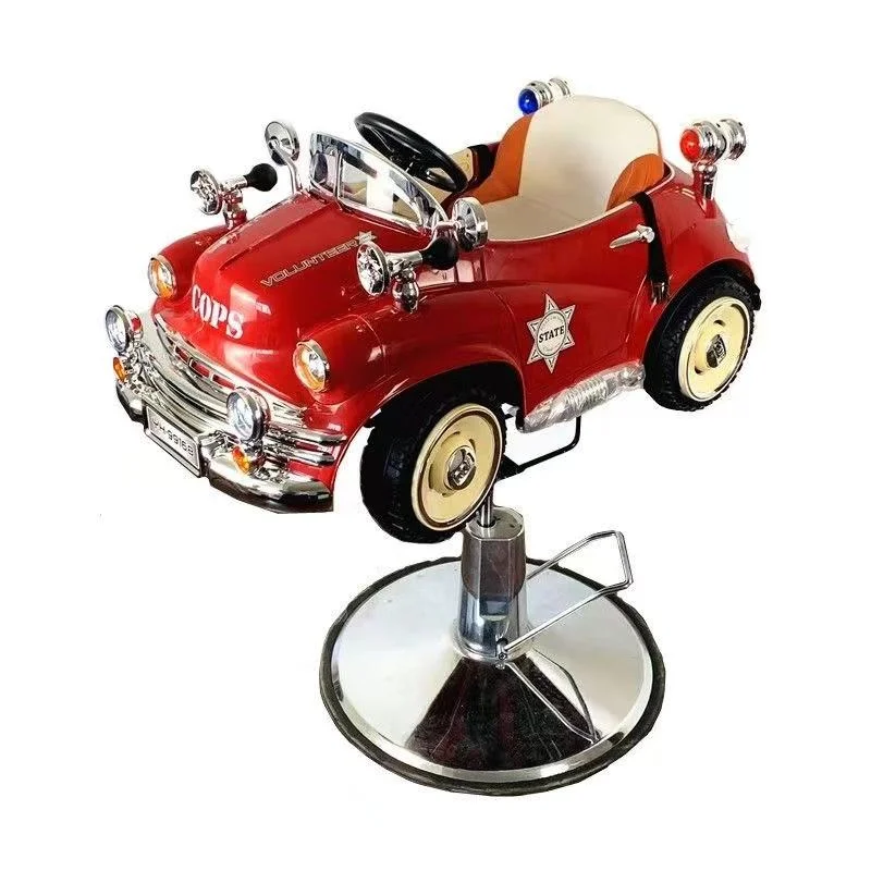 Children Barber Chair,Children's Hairdressing Chair,Hydraulic Metal Ergonomic Eco-Friendly,Hair Salon Beauty Furniture