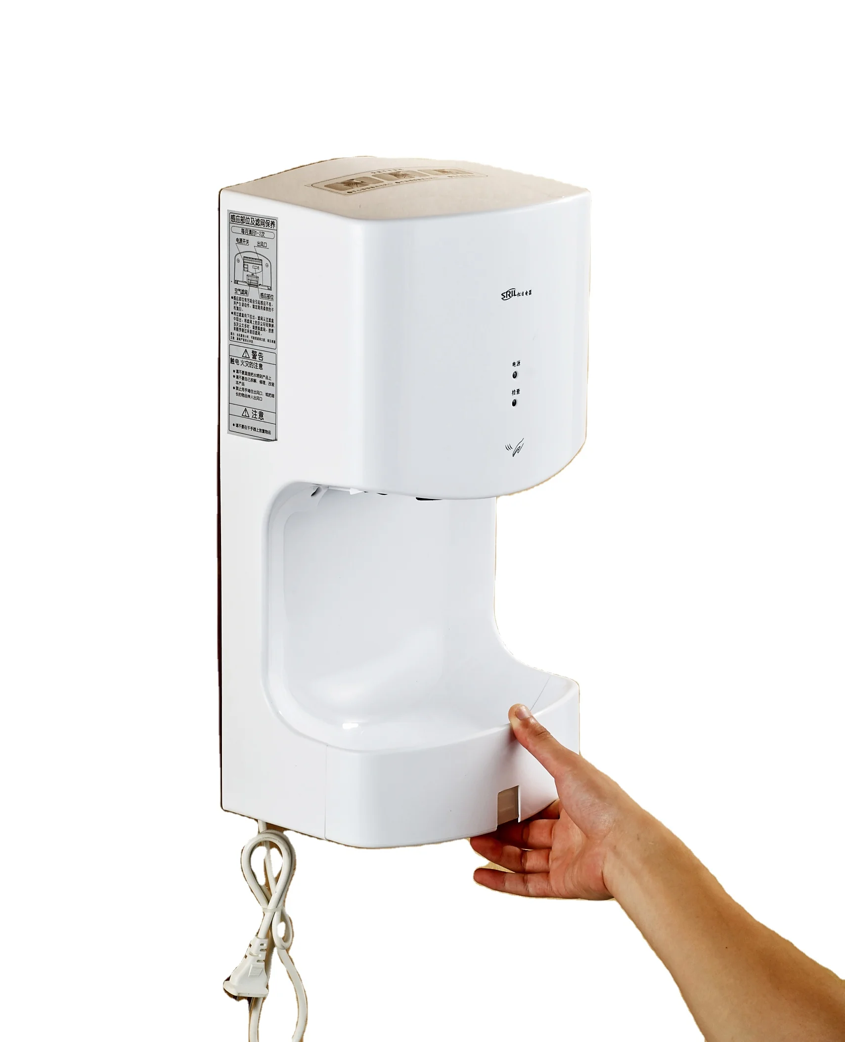 

Waterproof Splashproof Wind Speed, Quiet, Durable, Beautiful And Fashionable Jet Hand Drier