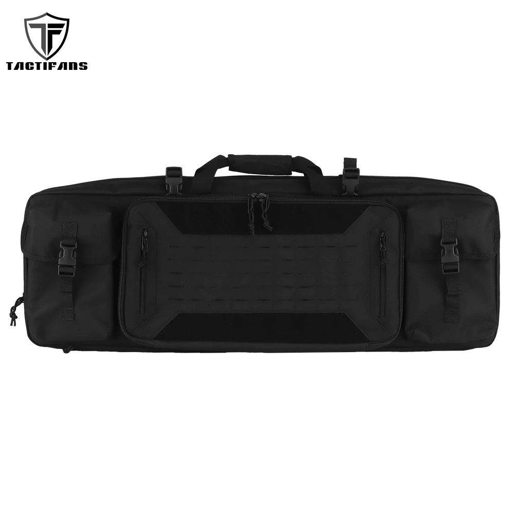 

Outdoor Urban Warfare Double Carbine Long Rifle Bag Lockable Long Firearm Cases AR AK Gun Shotgun Fishing Camping Hunting Bag