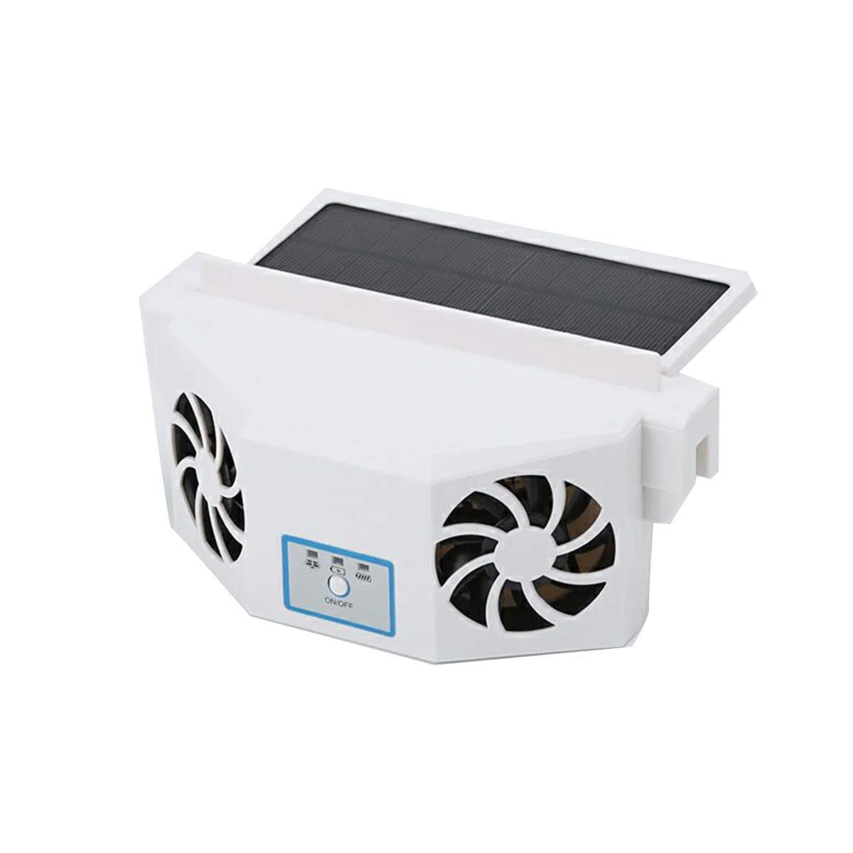 Car Exhaust Fan Fan Car Cooling Air Circulation Car Ventilation Fan Car Accessories, White