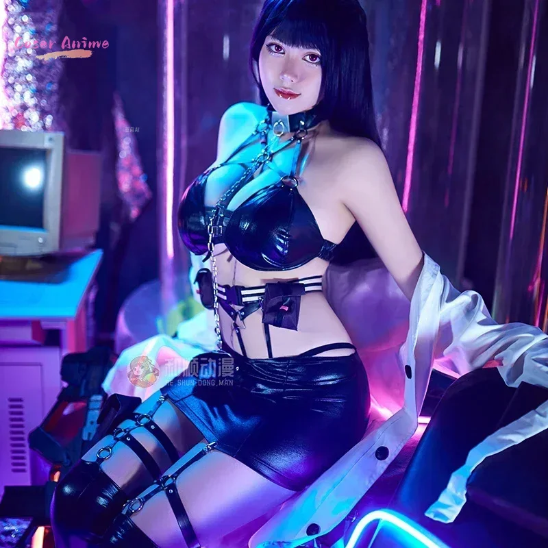 

NIKKE The Goddess of Victory Mihara Cosplay Costume Women Sexy Party Suit Coat Lingerie Halloween Carnival Uniforms