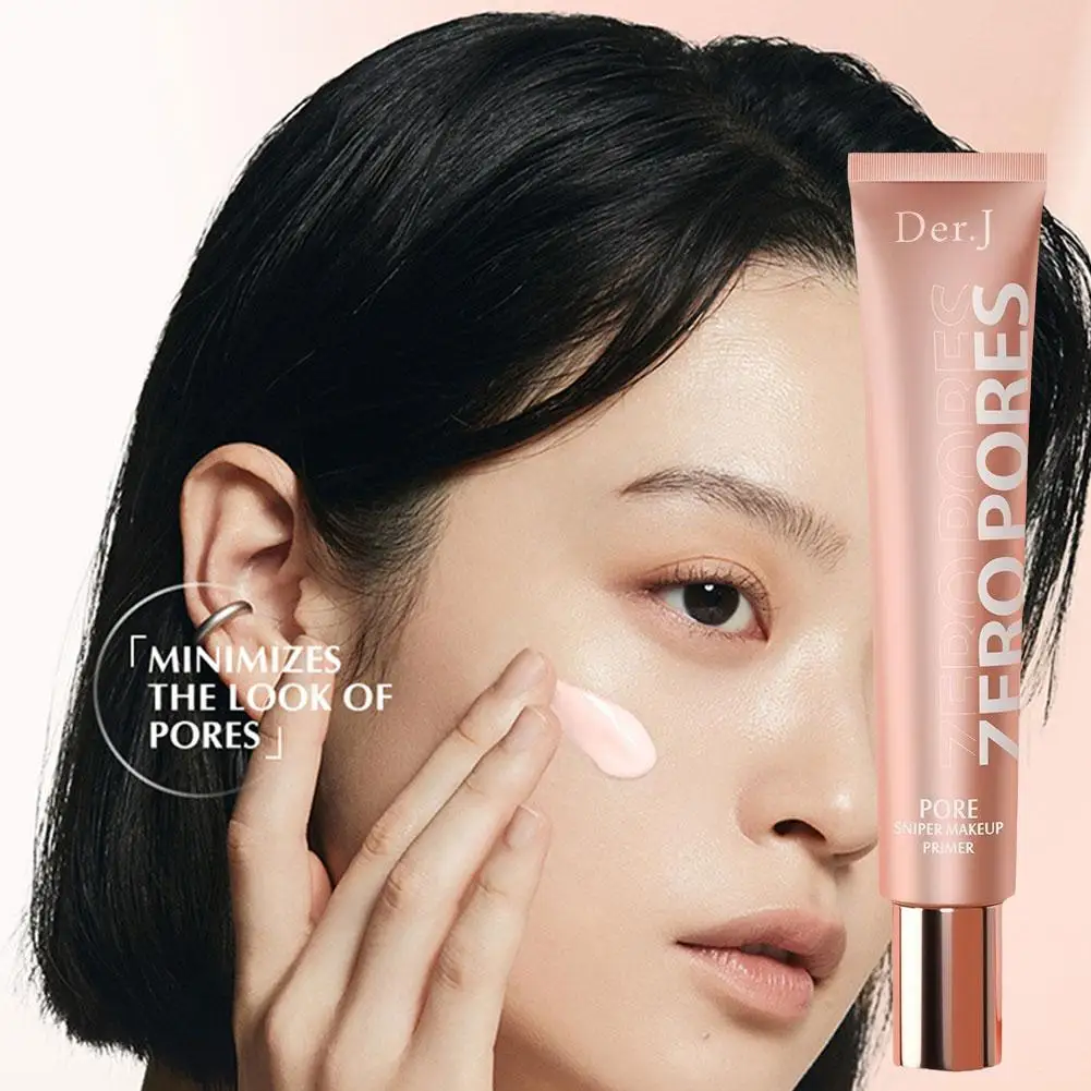 Base de maquillaje Facial de 20ml, ingredientes vegetales, ácido hialurónico, nicotinamida, Reduce las arrugas, poros, hidrata, ilumina el tono de la piel