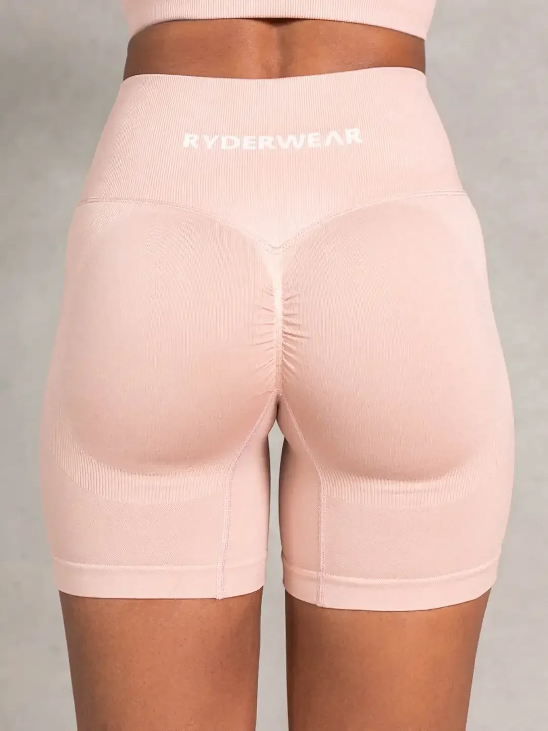 

Ryderwear Австралия Спортивные шорты Тренажерный зал Фитнес Йога Женские летние шорты с низкой ребристой лентой Бесшовные дышащие шорты