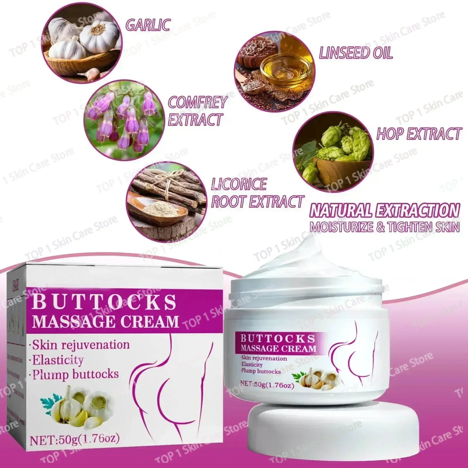 Sexy Hip Buttock Butt Enlargement  Butt Lift 100% Effective Big Ass Essential  Firming Hip Shaping Massage Body Care