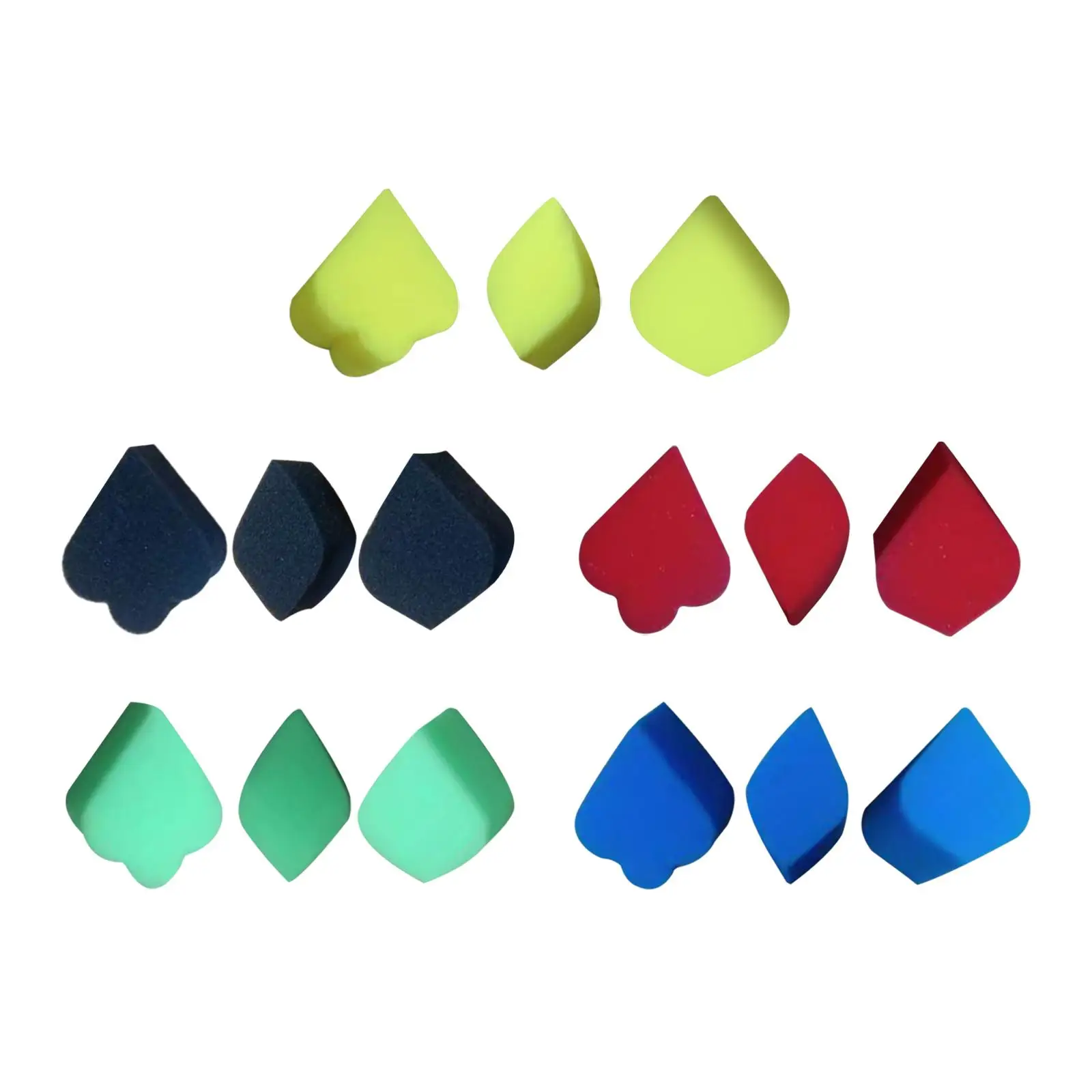 

10 шт., губка для краски тела, губка для лица, профессиональные губки для рисования тела для